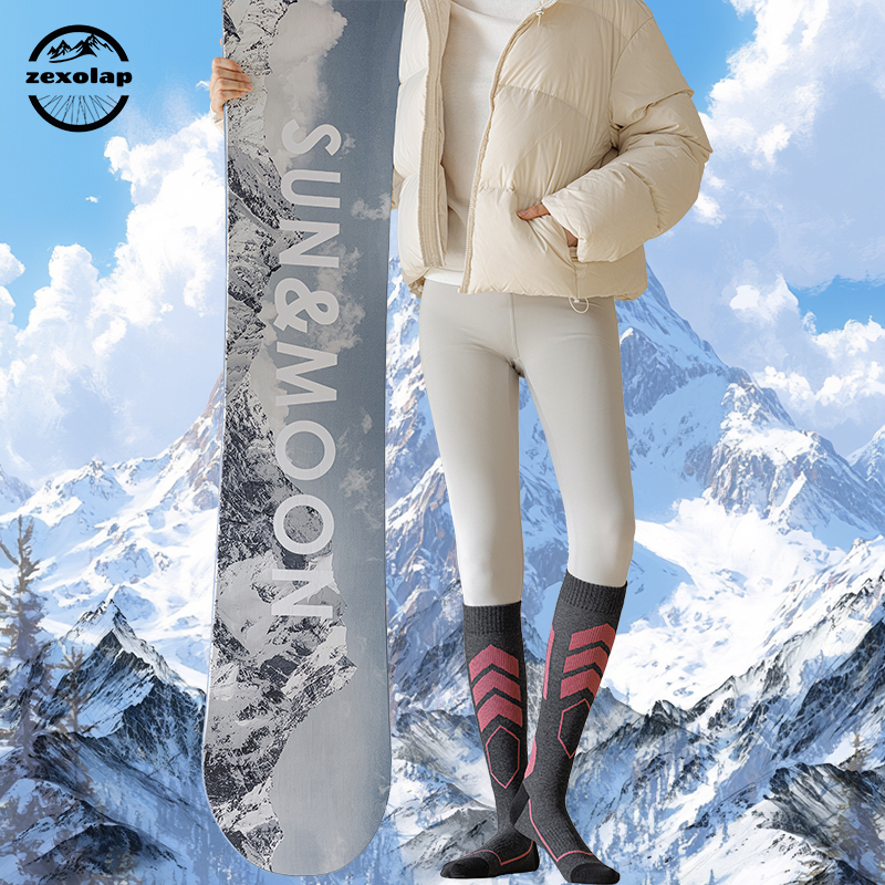 Thermal Sock Wool - ZEXOLAP Merino Wool Ski Socks, Cold