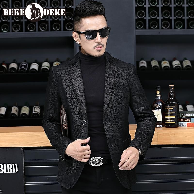 Down Jacket Packable - Autumn Business Men Sheepskin Genuine Leather