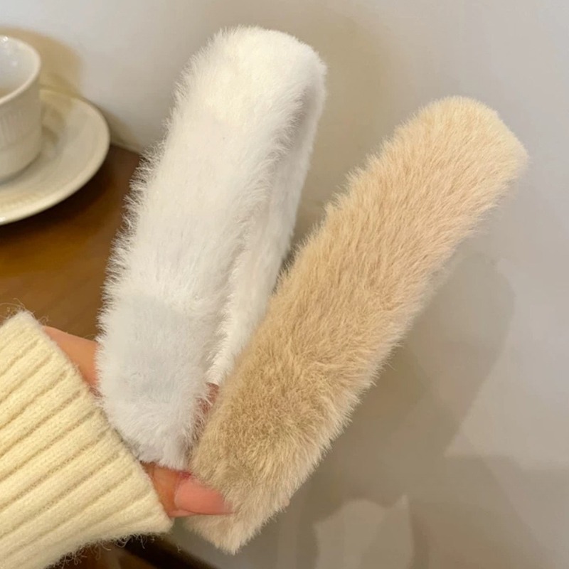 Korean Soft Headband Women Gir - Winter Headband Fleece incelemesi ve fiyatı