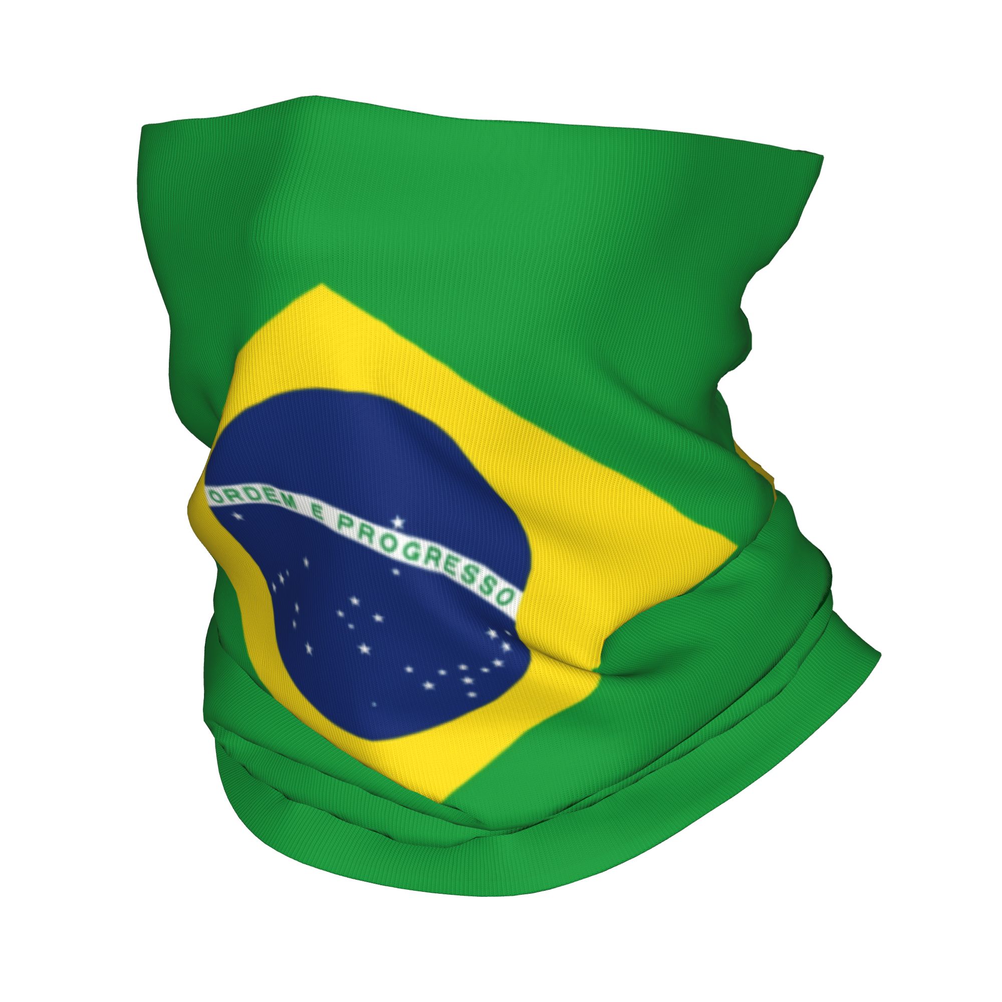 Custom Brazil Flag Bandana Nec - Neck Gaiter Fleece incelemesi ve fiyatı