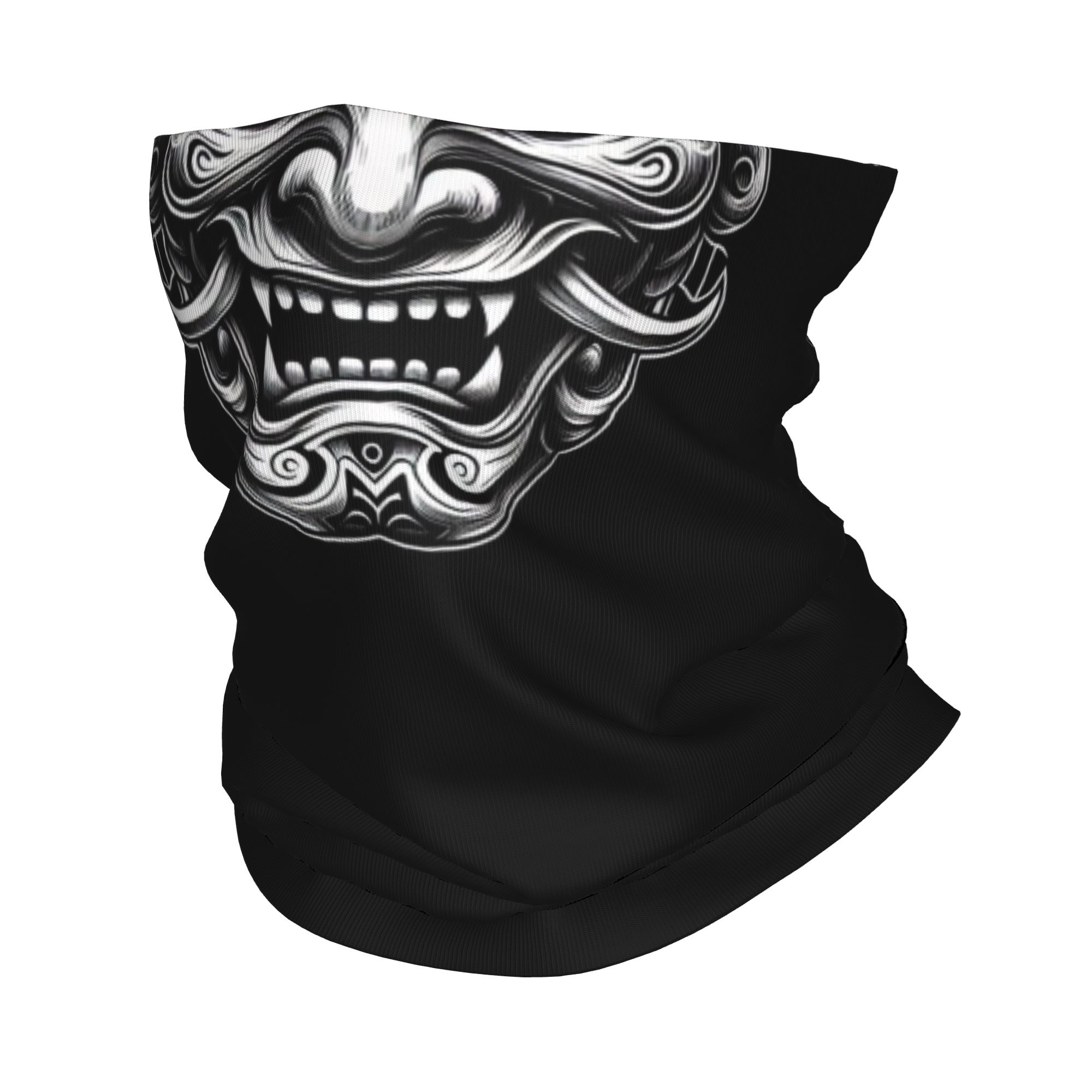 Custom Samurai Oni Demon Banda - Neck Gaiter Fleece incelemesi ve fiyatı