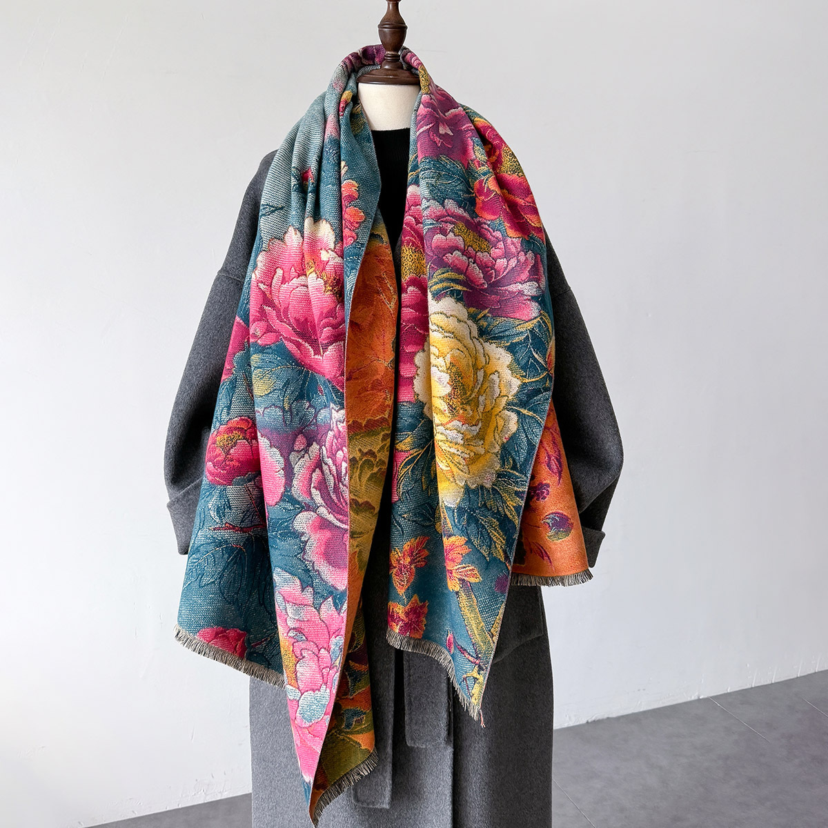 Warm Cashmere Scarf Women Shaw - Shawl Wrap Winter incelemesi ve fiyatı