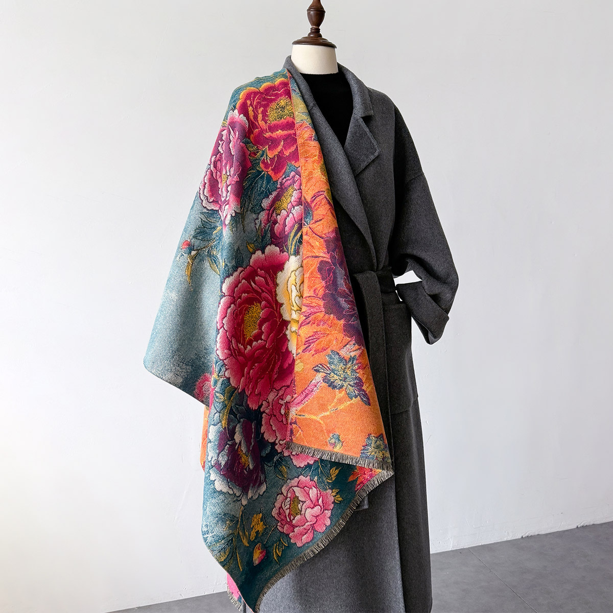 Warm Cashmere Scarf Women Shaw - Shawl Wrap Winter incelemesi ve fiyatı
