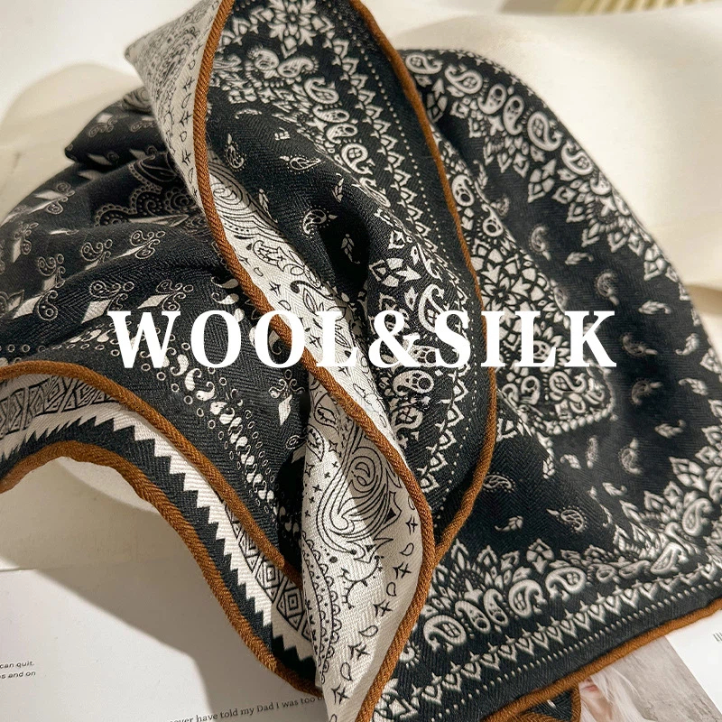2026 Winter Luxury Designer Sc - Wool Scarf Men incelemesi ve fiyatı