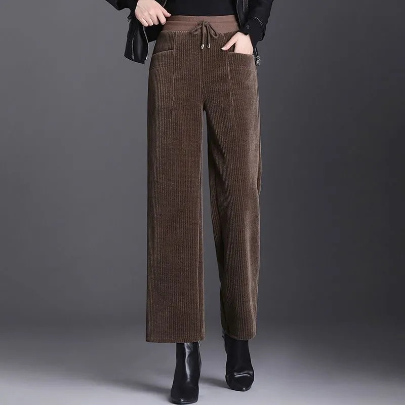 Autumn Winter Corduroy Wide Le - Corduroy Pant Warm incelemesi ve fiyatı