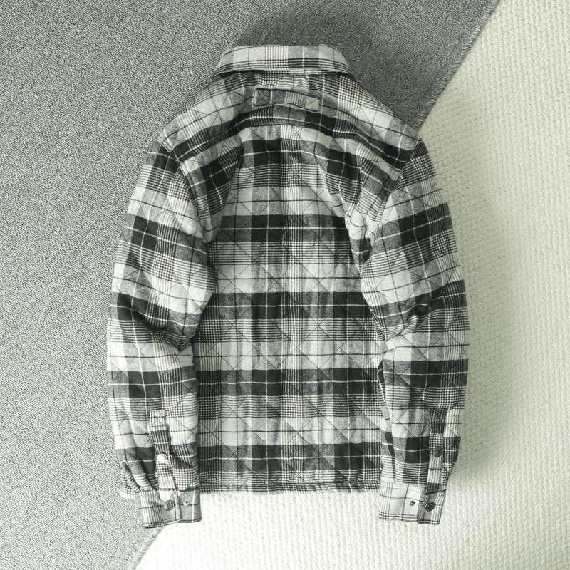 Fall Winter Men's Plaid Flanne - Flannel Shirt Lined incelemesi ve fiyatı
