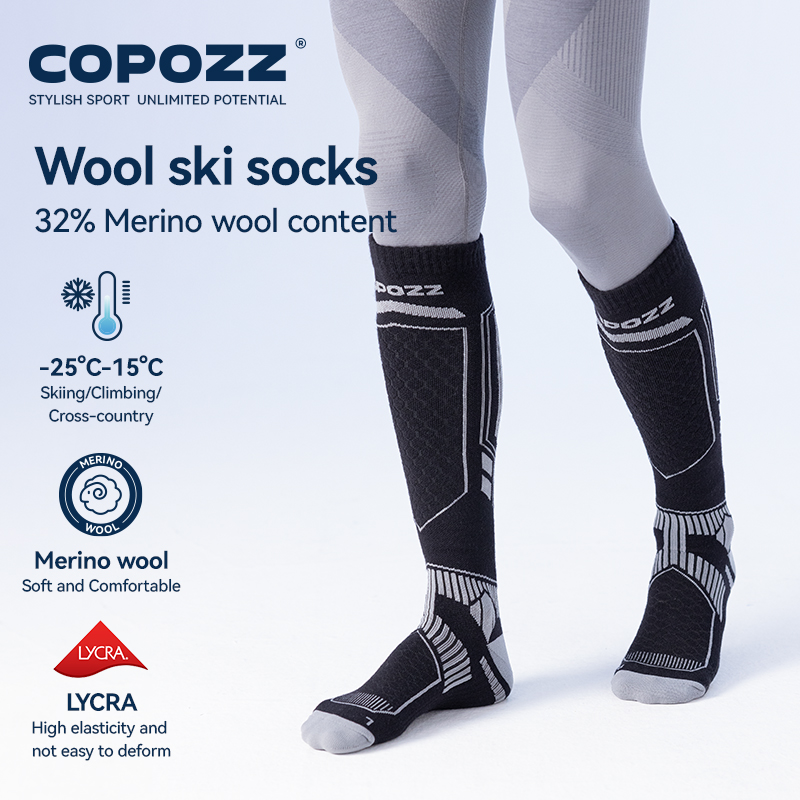COPOZZ Merino Wool Winter Ski  - Thermal Sock Wool incelemesi ve fiyatı