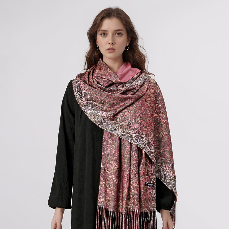 Luxury Paisley Pashmina Shawl  - Cashmere Pashmina Wrap incelemesi ve fiyatı