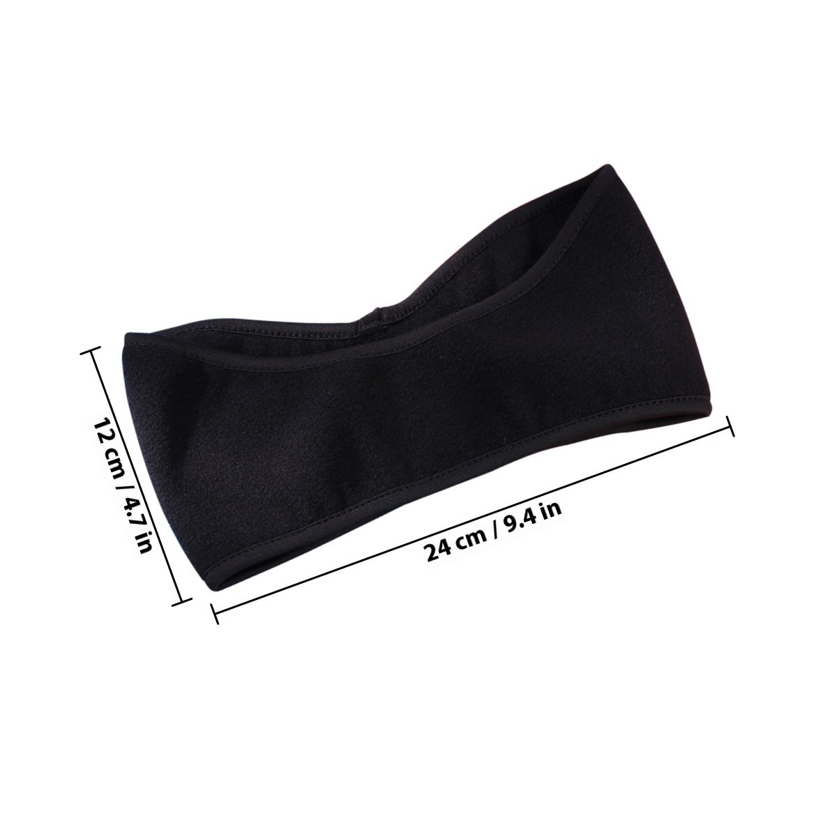Unisex Black Ear Warmer Headba - Fleece Ear Warmer Band incelemesi ve fiyatı