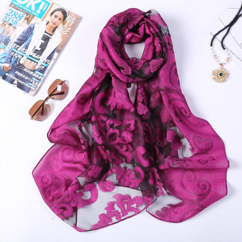 Hot Selling 180*70 Organza Sil - Shawl Wrap Winter incelemesi ve fiyatı