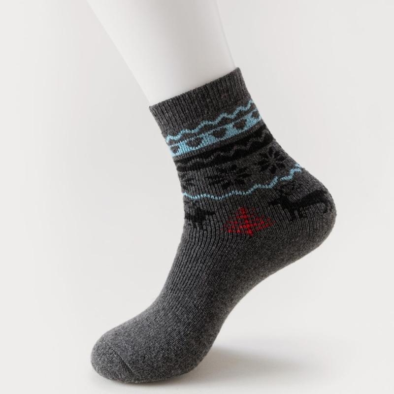 5 Pairs Men's Faux Wool Socks  - Thermal Sock Wool incelemesi ve fiyatı