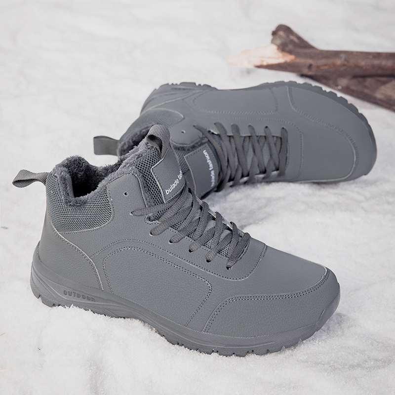 Winter Men's Boots Warm Plush  - Waterproof Winter Boot incelemesi ve fiyatı