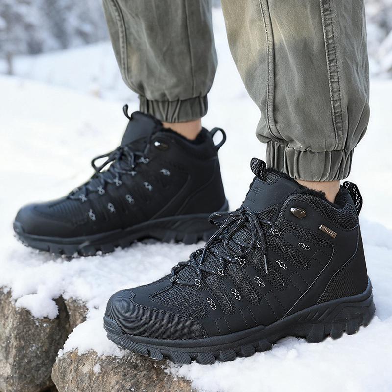 Winter Men's Boots Warm Plush  - Waterproof Winter Boot incelemesi ve fiyatı