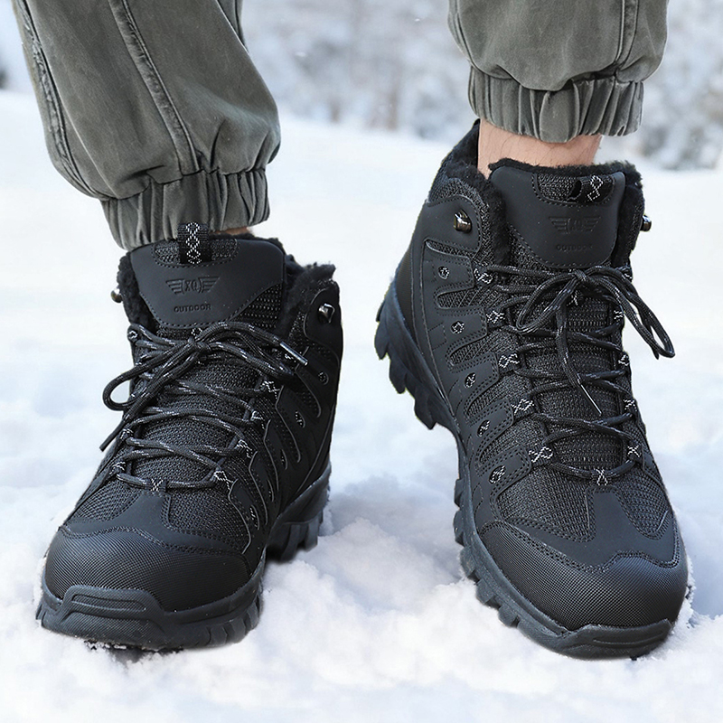 Winter Men's Boots Warm Plush  - Waterproof Winter Boot incelemesi ve fiyatı