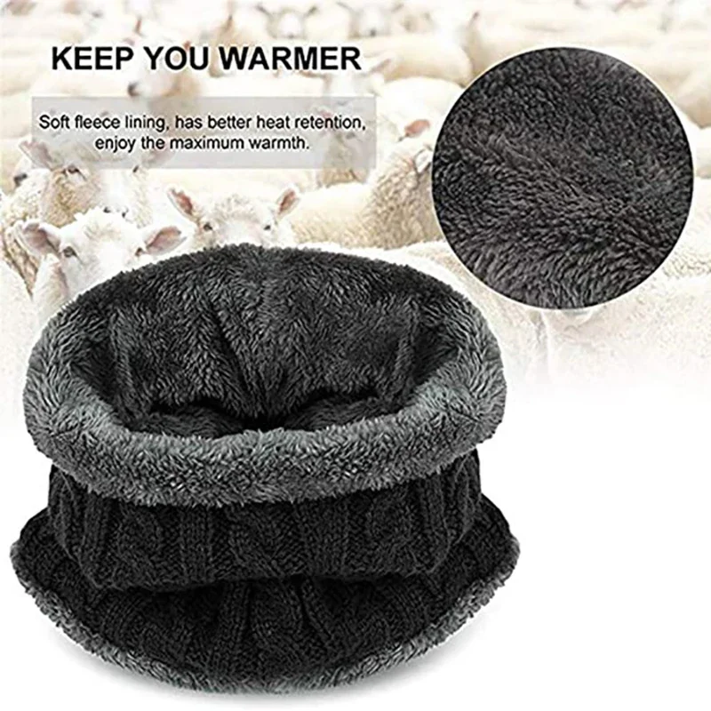 Winter Knit Hat & Scarf Set fo - Wool Scarf Men incelemesi ve fiyatı
