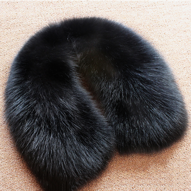 Real wool collar whole fur fox - Wool Scarf Men incelemesi ve fiyatı