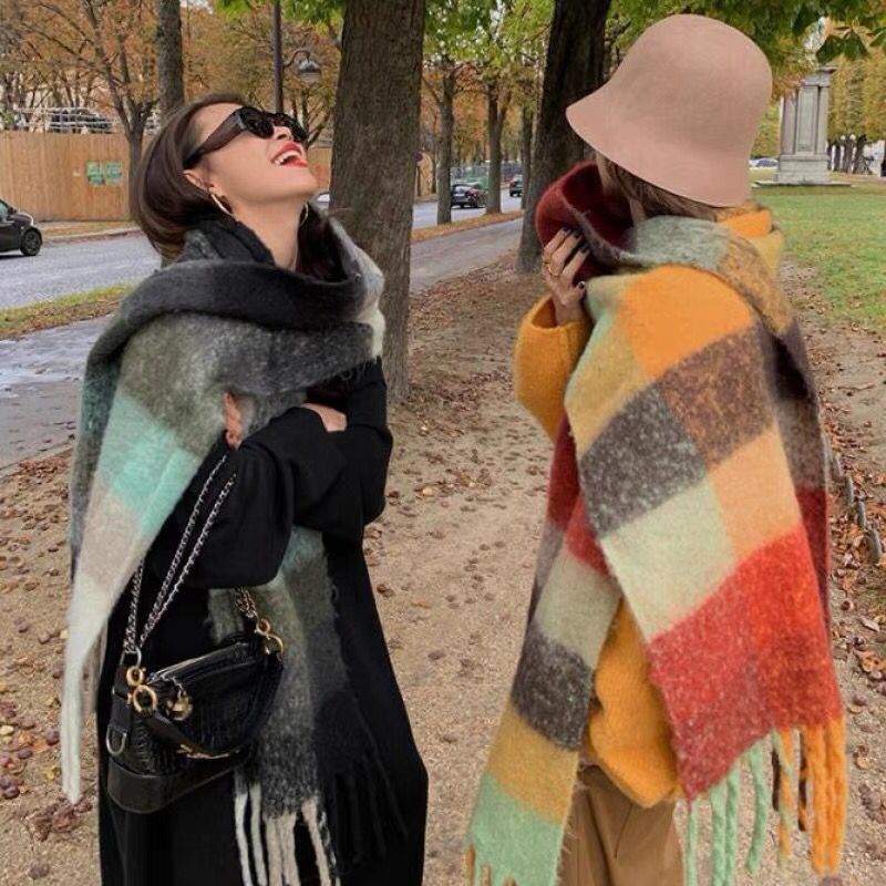 NEW Luxury Winter Thick Warm S - Cashmere Pashmina Wrap incelemesi ve fiyatı