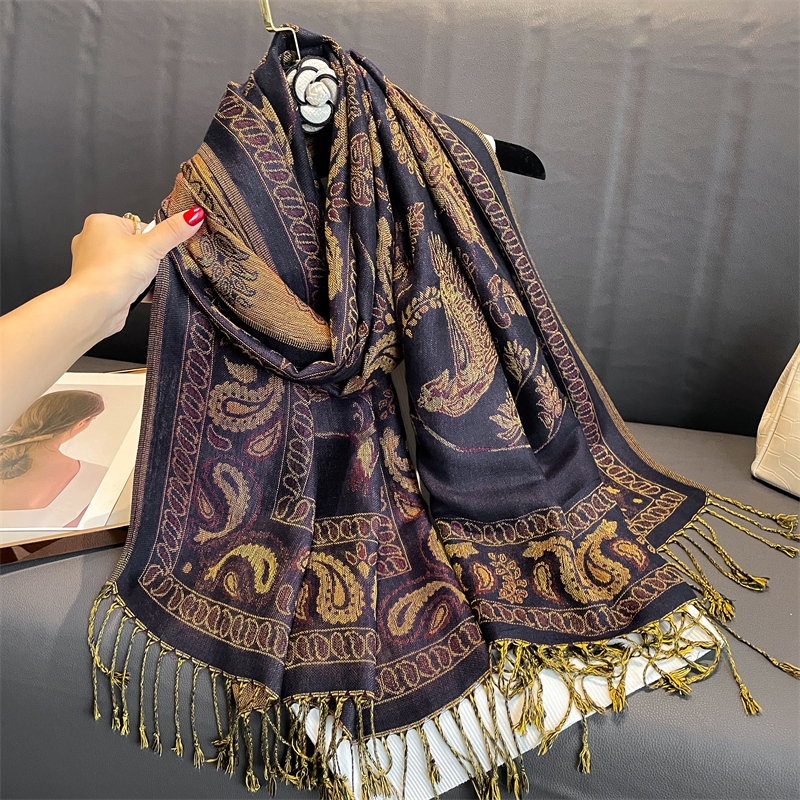 Luxury Brand Autumn Cashmere P - Cashmere Pashmina Wrap incelemesi ve fiyatı