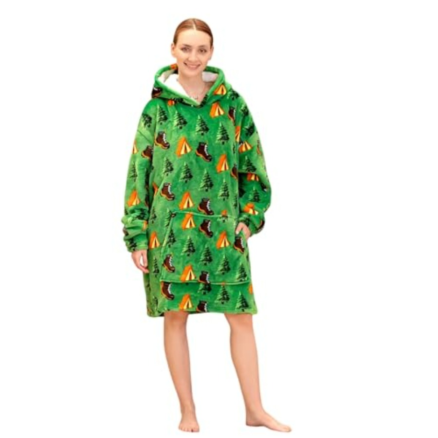 Wearable Blanket Hoodie for Ad - Sherpa Hoodie Fleece incelemesi ve fiyatı