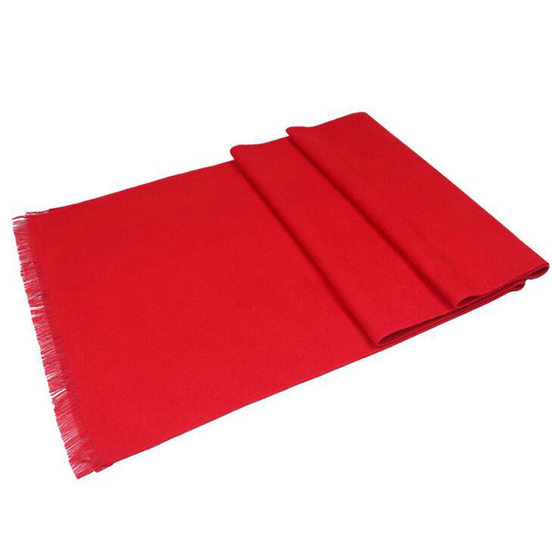 Fashion Winter Solid Color Men - Wool Scarf Men incelemesi ve fiyatı