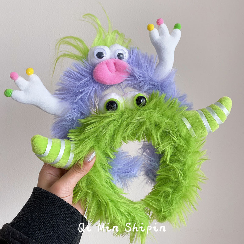Funny Plush Headbands For Wome - Winter Headband Fleece incelemesi ve fiyatı