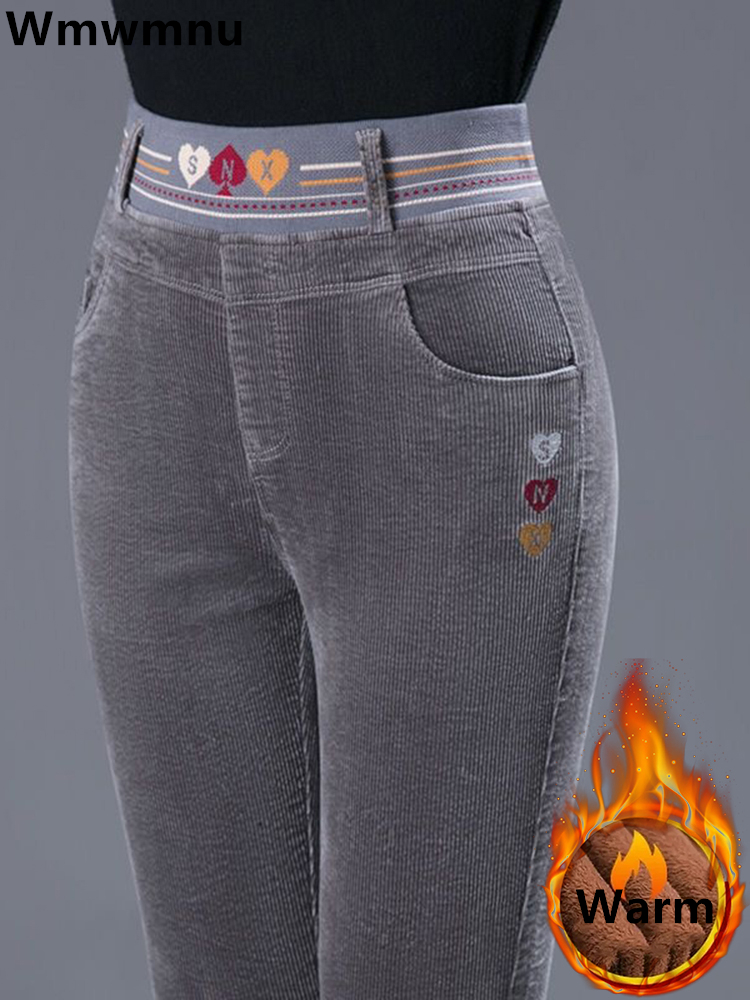 Winter Thicken Plush Lined Pen - Corduroy Pant Warm incelemesi ve fiyatı
