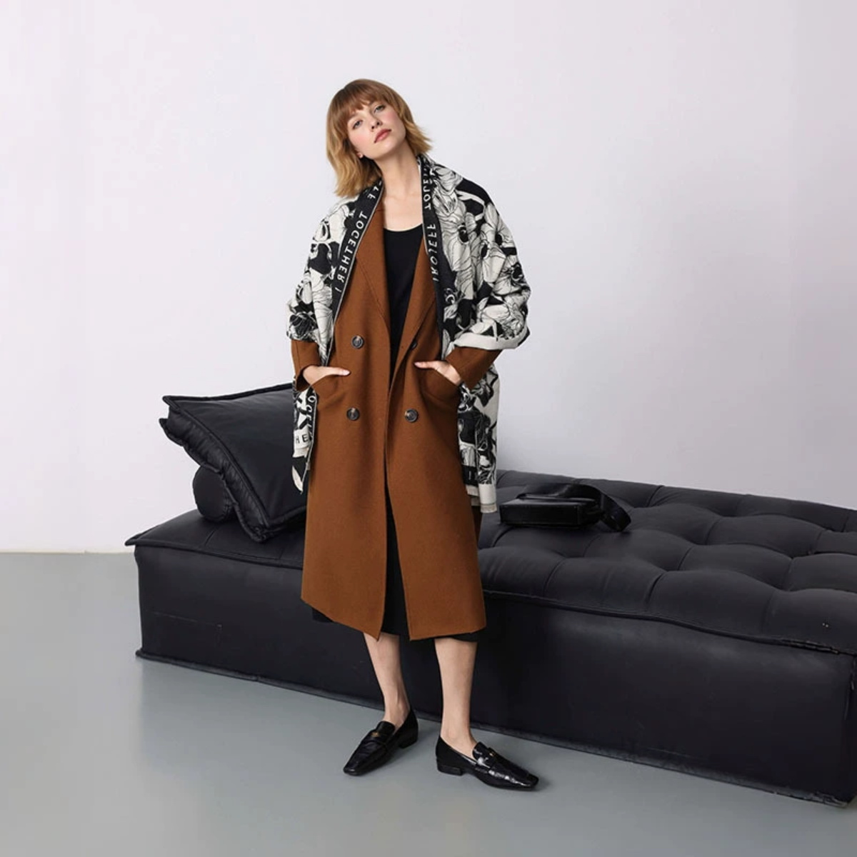 Luxury Winter Women's Imitatio - Cashmere Pashmina Wrap incelemesi ve fiyatı