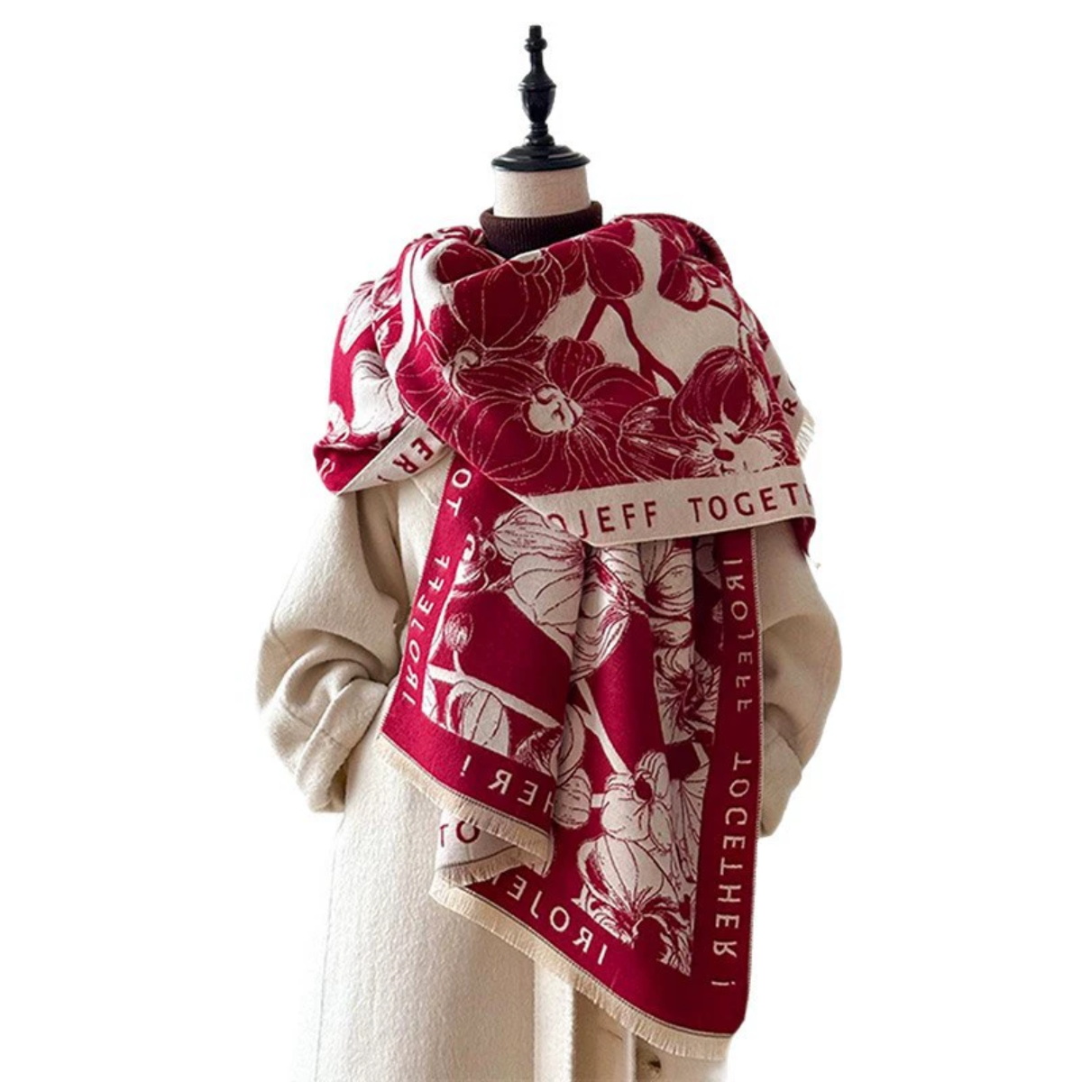 Luxury Winter Women's Imitatio - Cashmere Pashmina Wrap incelemesi ve fiyatı