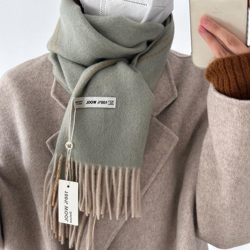 Elegant Good Quality 100% Wool - Wool Scarf Men incelemesi ve fiyatı