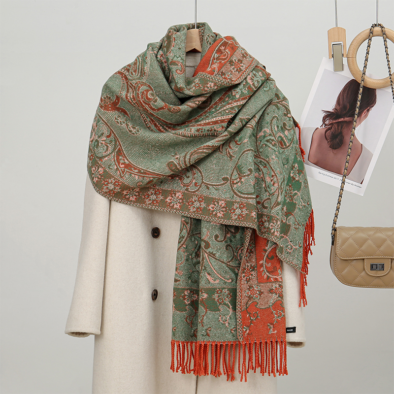 2024 Fashion Ethnic Style Wome - Cashmere Pashmina Wrap incelemesi ve fiyatı