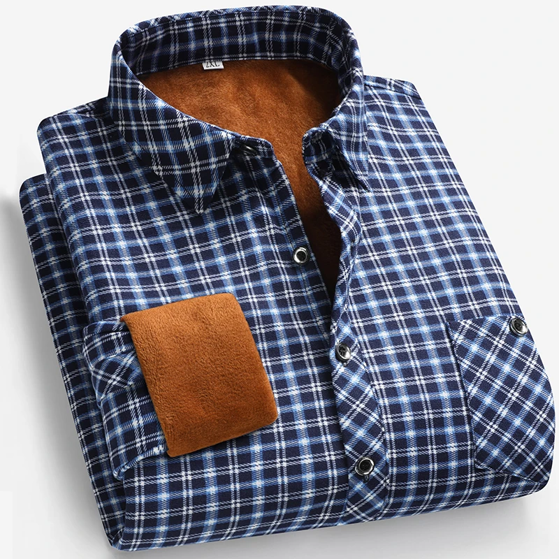 2026 Autumn and Winter Men's F - Flannel Shirt Lined incelemesi ve fiyatı