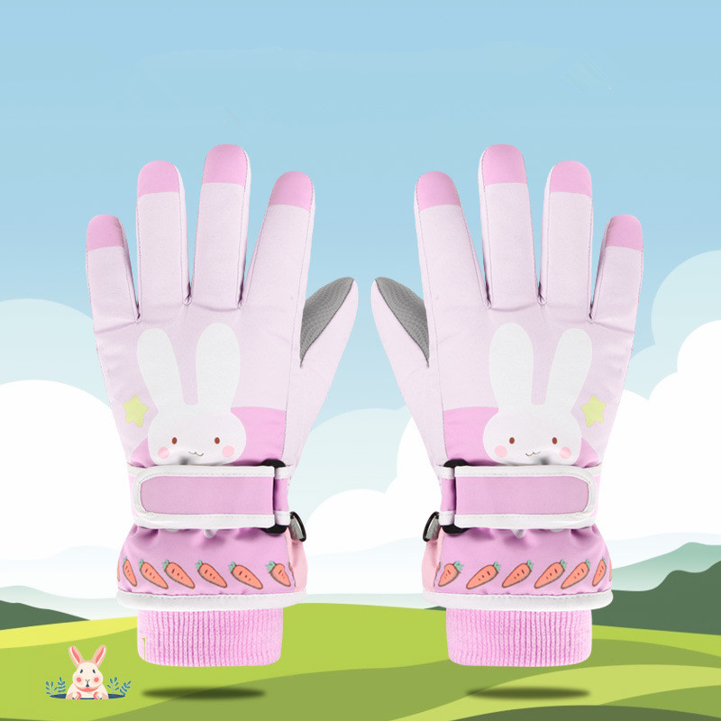 Kids Winter Snow Ski Gloves, W - Snow Glove Insulated incelemesi ve fiyatı