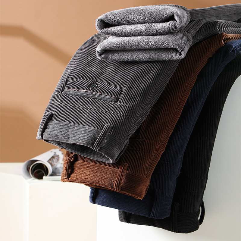 Winter Men's Fleece Corduroy P - Corduroy Pant Warm incelemesi ve fiyatı