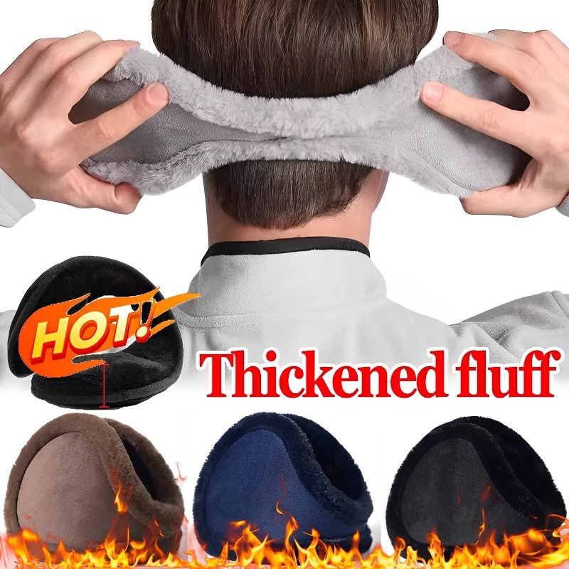Thicken Fur Earmuffs Men Women - Winter Headband Fleece incelemesi ve fiyatı