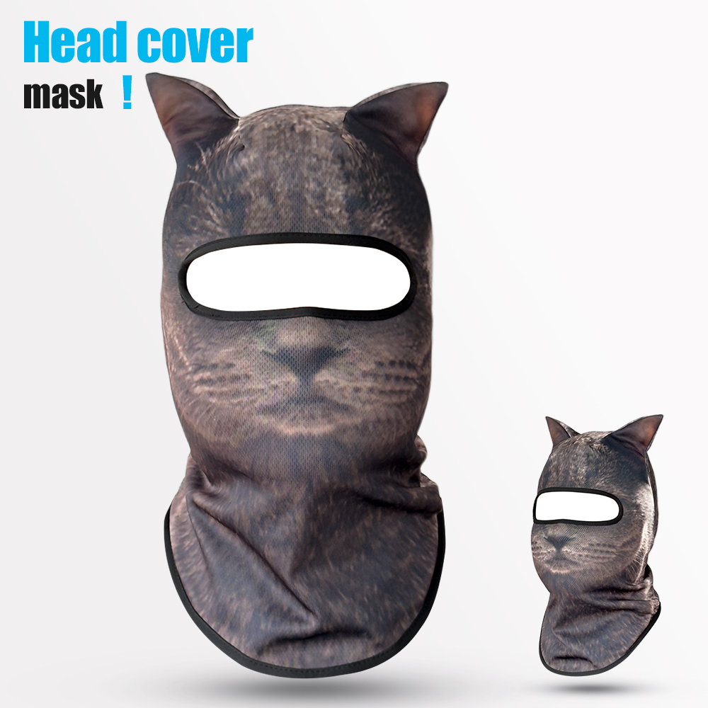 3D cat animal skiing Balaclava - Balaclava Ski Mask incelemesi ve fiyatı
