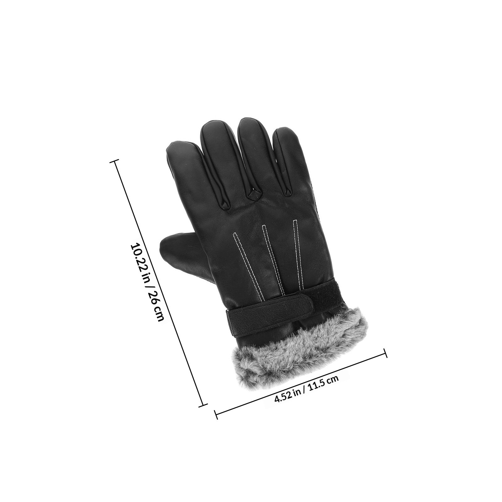 1Pair Men's Winter Ski Gloves  - Snow Glove Insulated incelemesi ve fiyatı