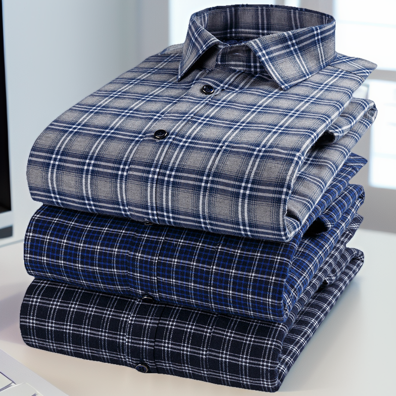 Men's Winter Flannel Shirt, Lo - Flannel Shirt Lined incelemesi ve fiyatı
