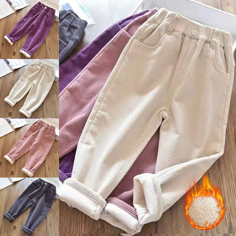 Velvet Lined Corduroy Kids Har - Corduroy Pant Warm incelemesi ve fiyatı