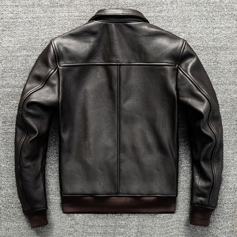 Dark Brown Winter Leather Jack - Down Jacket Packable incelemesi ve fiyatı