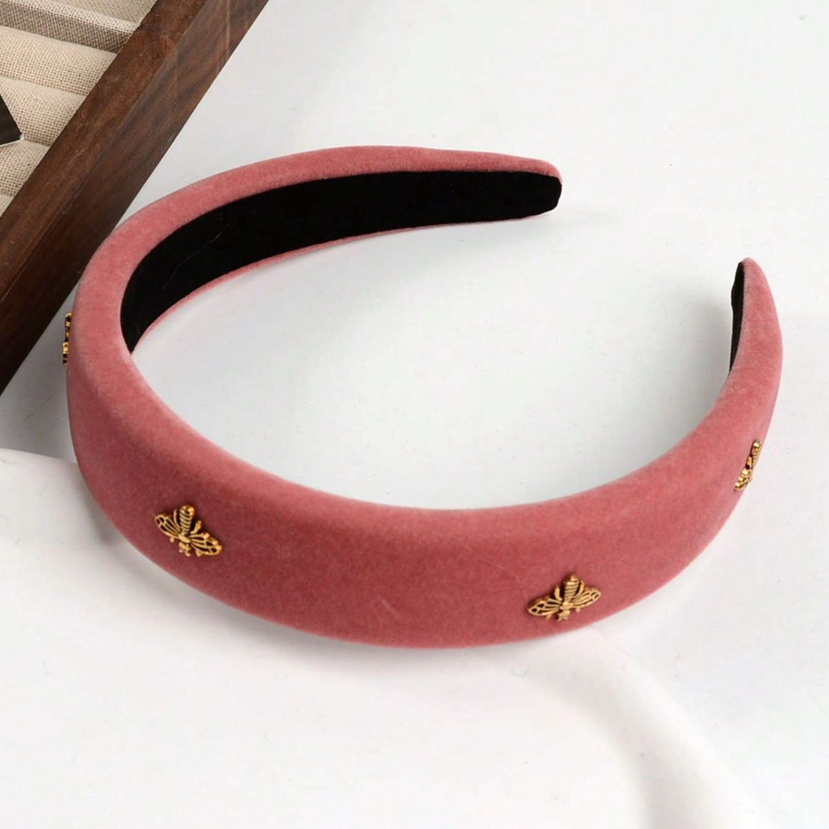 Little Bee Black Velvet Headba - Winter Headband Fleece incelemesi ve fiyatı