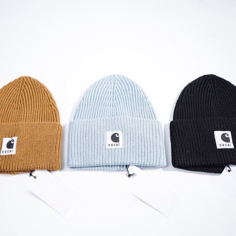 Vuu Sacai Collaborative Patchw - Knit Beanie Hat Warm incelemesi ve fiyatı